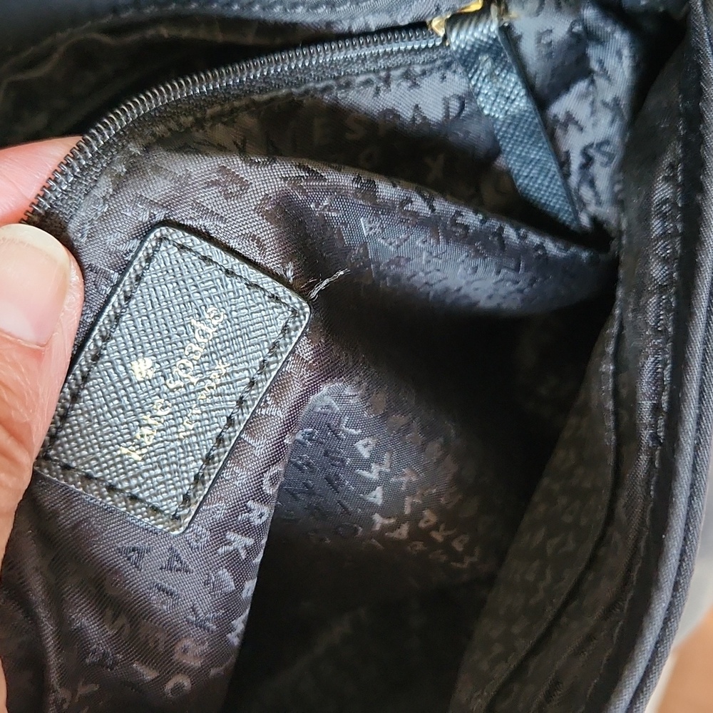 Kate Spade Miri Wilson Road Black Nylon Crossbody - Picture 6 of 15